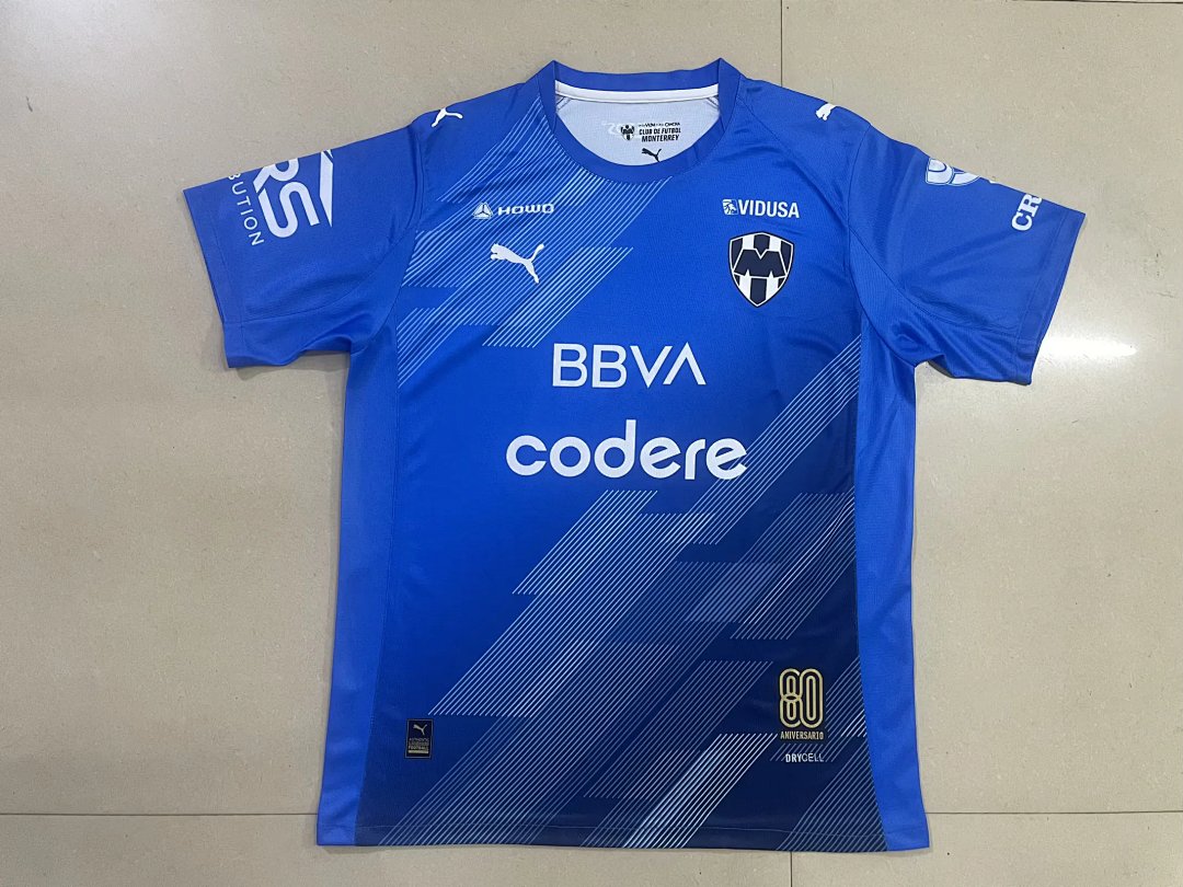 AAA Quality Monterrey 25/26 Third Blue Jersey